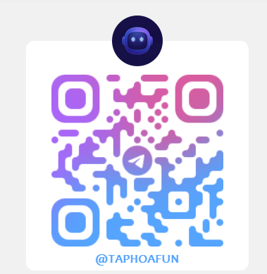 Mã QR Telegram @taphoafun